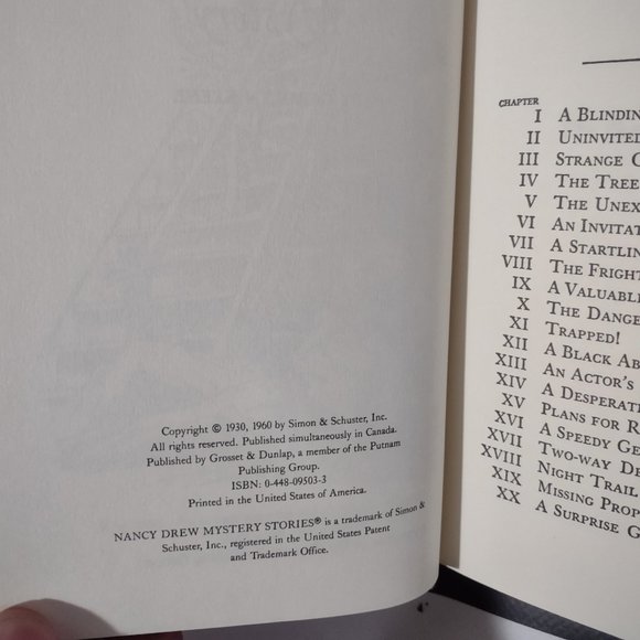 Nancy Drew Mystery Stories #'s 1,2 and 3 by Carolyn Keene 1987 Hardcovers - Picture 3 of 8